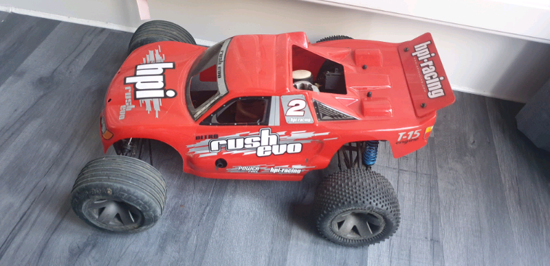 rush evo nitro car